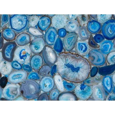 Blue Agate Crystallize